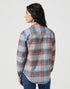 Wrangler Women's Femme Western Shirt In Indigo